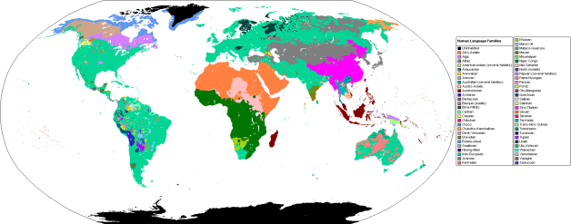 Chart of the Day: The amazing diversity of languages around the world ...