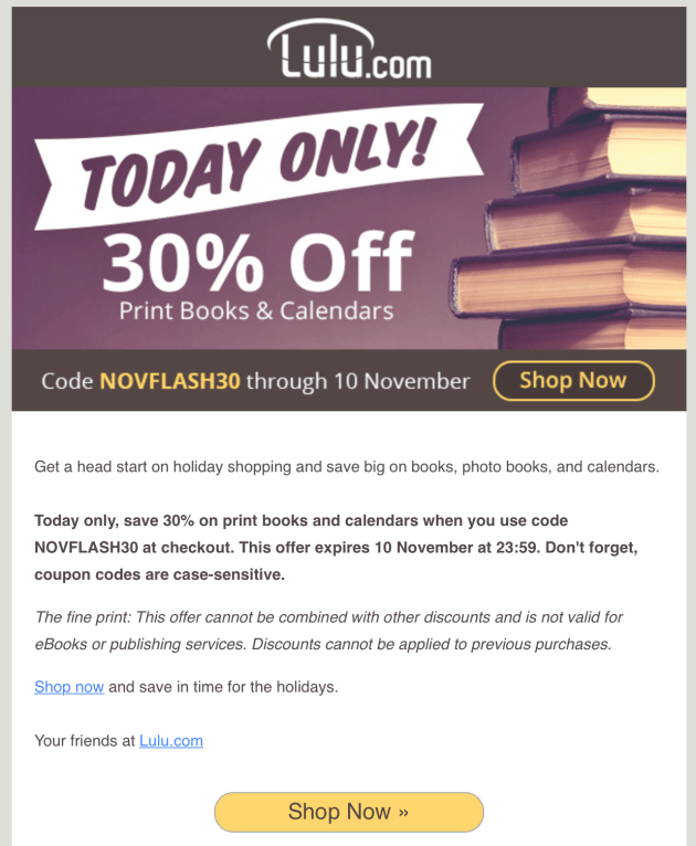 Lulu Flash Sale 10 Nov