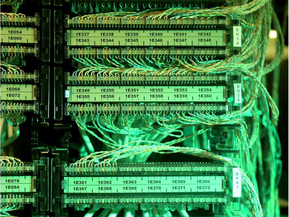 A government data centre in Ottawa.