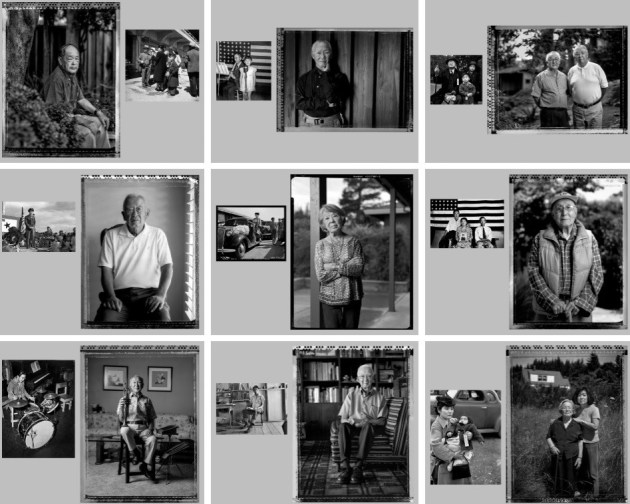 Japanese Americans photographed by Paul Kitagaki.