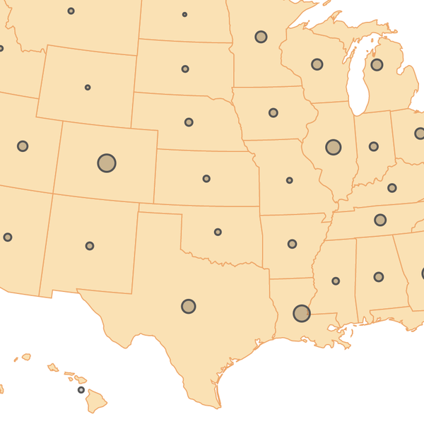 Map: Tracking The Spread Of The Coronavirus In The U.S.